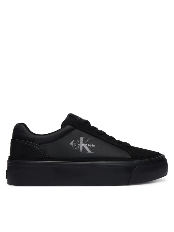 Calvin Klein Sneakersy Calvin Klein Vulc Flatf Laceup Ny-Su HW0HW03086 Čierna