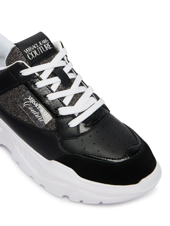 Versace Jeans Couture Снікерcи Versace Jeans Couture 80VA3SC2 ZPB70 Чорний