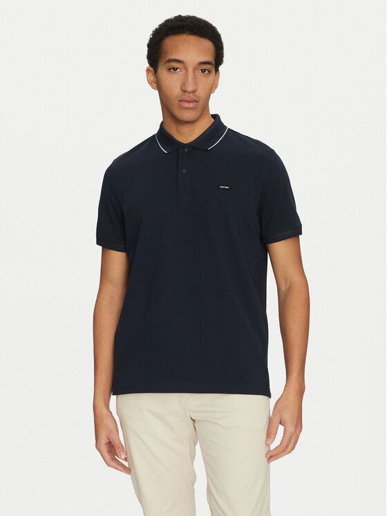Calvin Klein Calvin Klein Pólóing K10K114141 Sötétkék Regular Fit