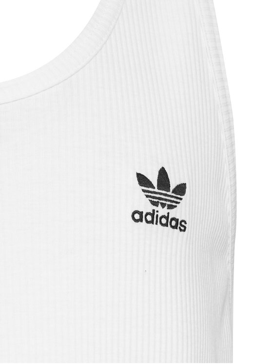 adidas adidas Tank top Trefoil Essentials IY7366 Bijela Regular Fit