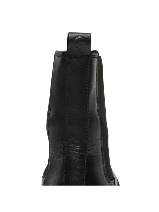 Tamaris Kotníková obuv s elastickým prvkem Tamaris 1-25404-41 Černá