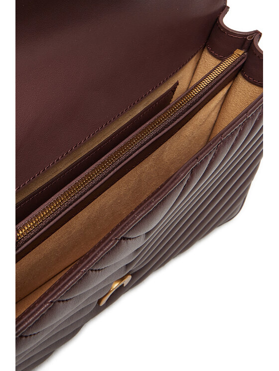 PINKO Torbica PINKO Love One Classic Dc AI 24-25 PLTT 100941 A0GK Tamnocrvena