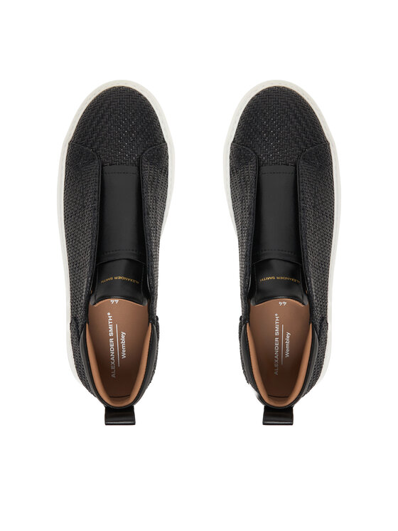 Alexander Smith Снікерcи Alexander Smith Wembley Slip-On ASBDWLM Чорний