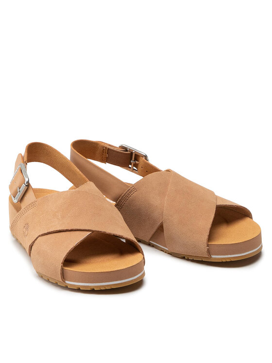 Timberland Босоніжки Timberland MalibuWaves Basic X Strap TB0A41MQCW81 Коричневий