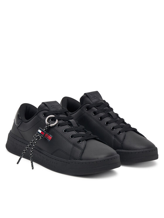 Tommy Jeans Sneakersy Tommy Jeans Tjw Logo Sneaker EN0EN03129 Černá