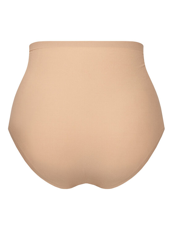 Chantelle Chantelle Klasične spodnje hlačke z visokim pasom Soft Stretch Plus Size C11370 Bež