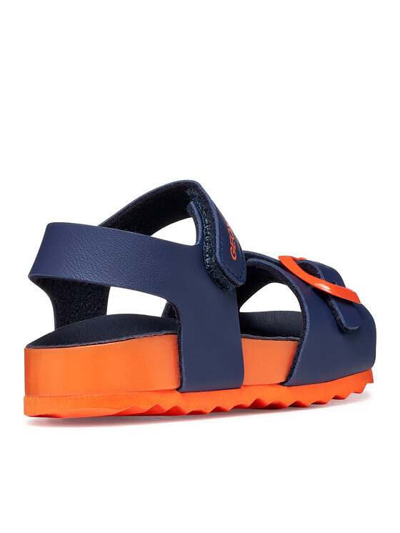 Geox Sandały Geox B Sandal Chalki Boy B652QA 000BC C0659 M Granatowy