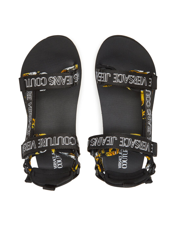 Versace Jeans Couture Босоніжки Versace Jeans Couture 78YA3S7B Чорний