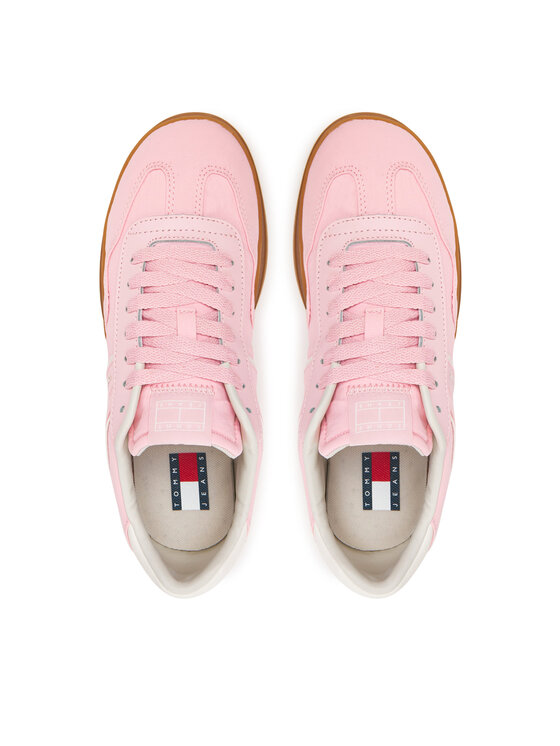 Tommy Jeans Tenisice Tommy Jeans The Greenwich Textile EN0EN02805 Ružičasta