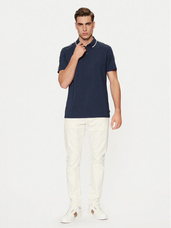 Guess Guess Polo M4YP40 KARS0 Blu scuro Regular Fit
