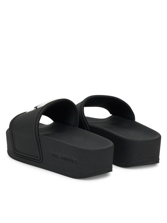 KARL LAGERFELD Шльопанці KARL LAGERFELD Kondo Maxi KL80805A Чорний