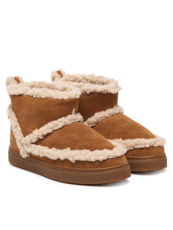 Inuikii Škornji za sneg Inuikii Classic Shearling 3001.001.0042.858 Rjava