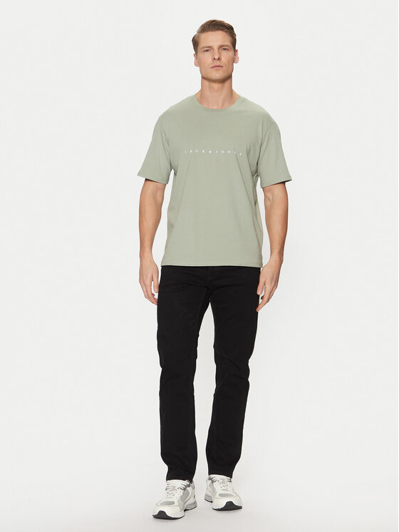 Jack & Jones Jack & Jones T-Shirt Star 12234746 Πράσινο Relaxed Fit