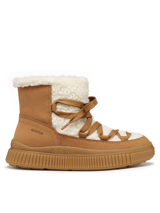 Geox Škornji za sneg Geox J Laquinny Girl J56M3D 0AFBH CT61Q M Rjava