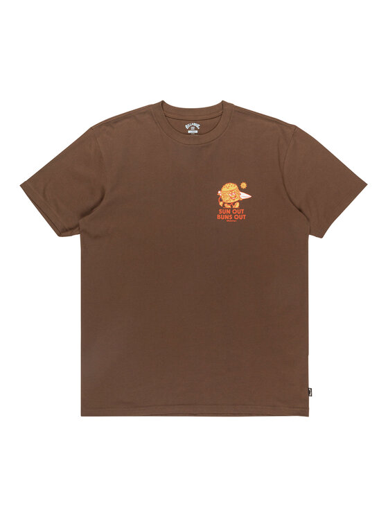 Billabong Billabong Camiseta Gimmicks EBYZT00363 Marrón Regular Fit