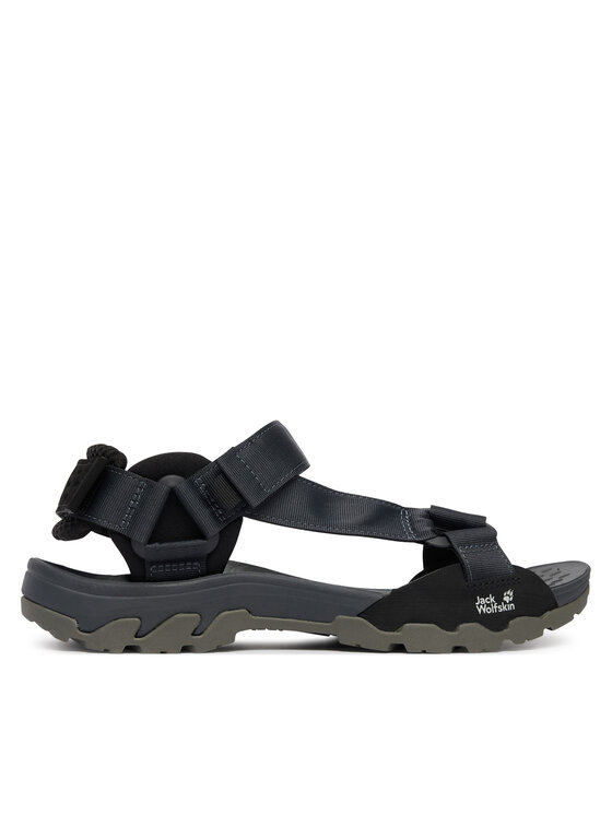 Jack Wolfskin Босоніжки Jack Wolfskin Ridge A65590 Чорний