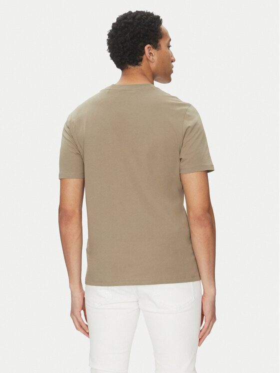 HUGO HUGO Футболка Dero222 50466158 Бежевий Regular Fit