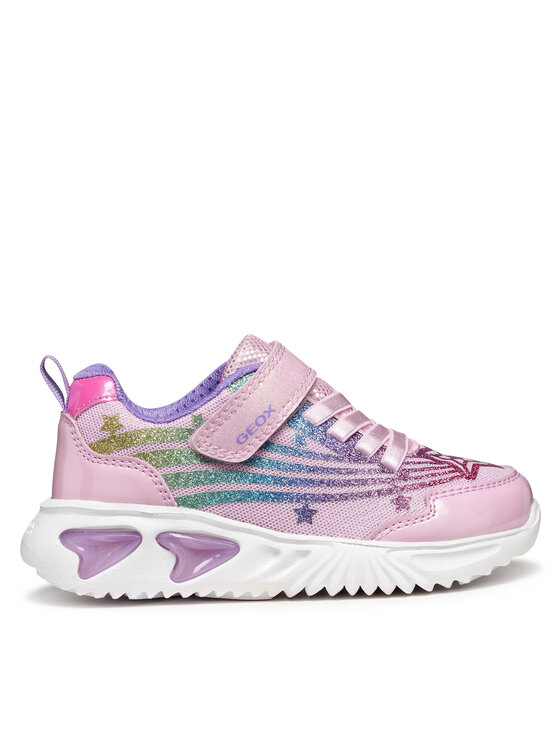 Geox Sneakersy Geox J Assister J56E9B 0ASKN C8206 DD Růžová