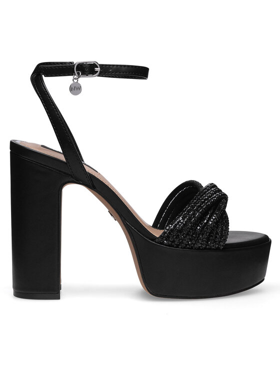 Nine West Basutės Nine West WFA2736-1 Juoda