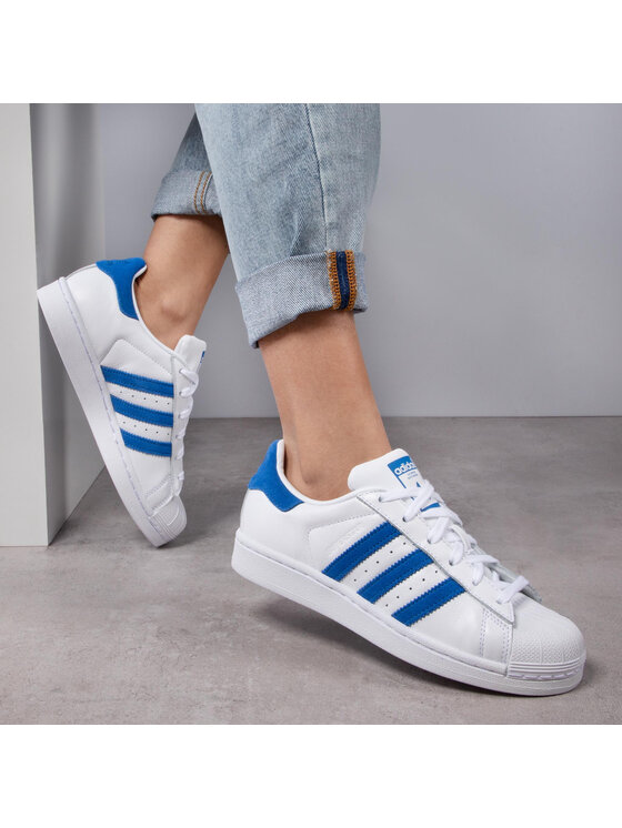 adidas Sneakersy adidas Superstar EE4474 Biały