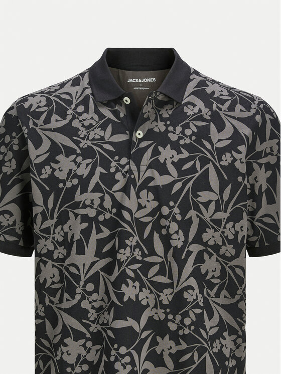 Jack & Jones Jack & Jones Polo majica Jeff 12269236 Črna Standard Fit