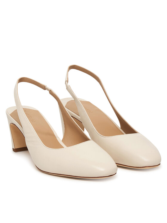 LAUREN RALPH LAUREN Обувки на ток LAUREN RALPH LAUREN 802P00096003 Екрю