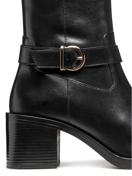 Geox Botas altas Geox D Serilda 60 D56XXB 00043 C9999 Negro