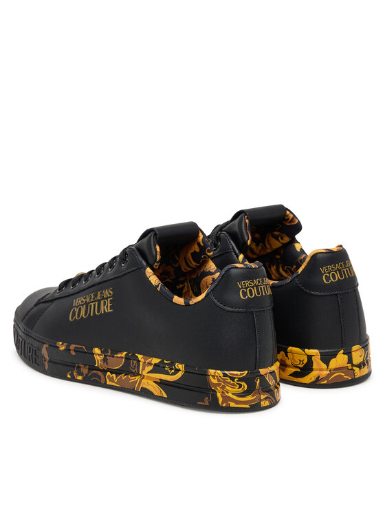 Versace Jeans Couture Снікерcи Versace Jeans Couture 79VA3SKL Чорний
