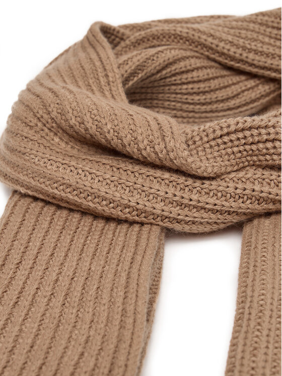 Calvin Klein Jeans Šalles un cepures komplekts Calvin Klein Jeans Monogram Rib Scarf Beanie Set IU0IU00638 Brūns