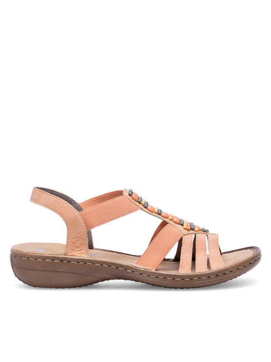 Rieker Sandali Rieker 60851-38 Oranžna
