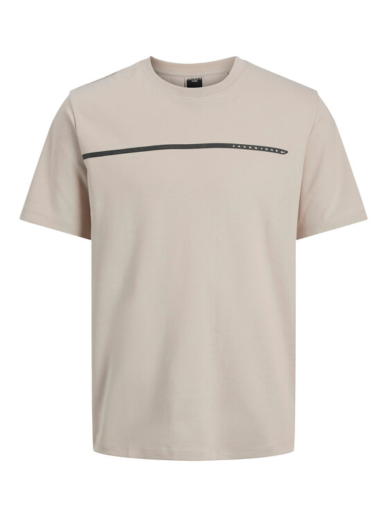 Jack & Jones Jack & Jones T-shirt Fusion 12273120 Beige Regular Fit