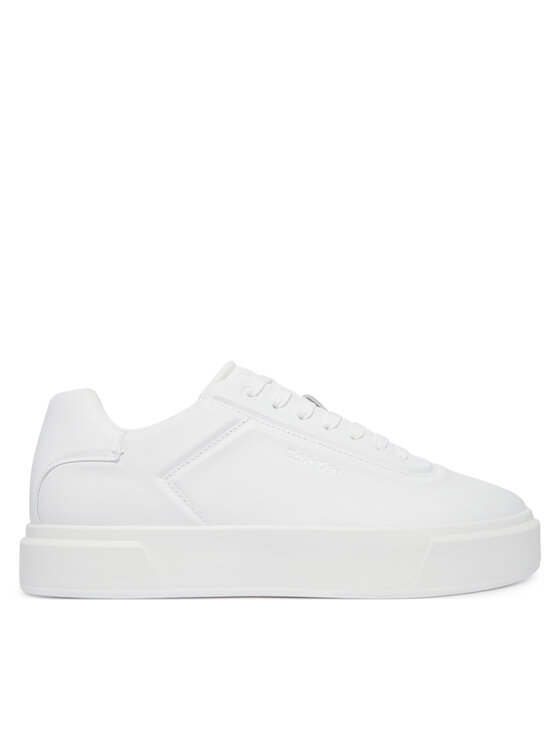 Calvin Klein Sneakersy Calvin Klein Basket Cups Oxf Lup Hf Lth YM0YM01452 Biały