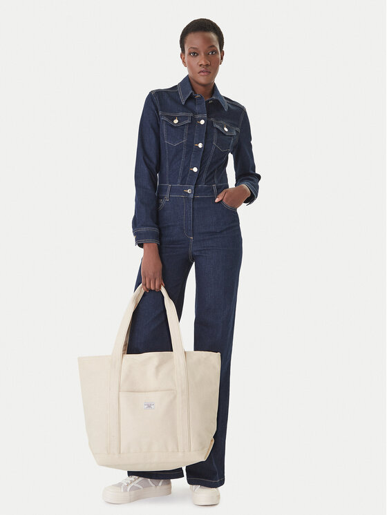 Guess Jeans Дамска чанта Guess Jeans M6GZ24 WHFZ1 Бежов