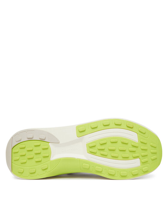Calvin Klein Sneakersy Calvin Klein Chunky Run Laceup Stripe Ny HM0HM02160 Écru