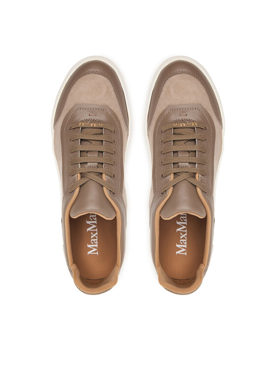 Max Mara Sneakersy Max Mara Isuede 2624766031 Světle šedá