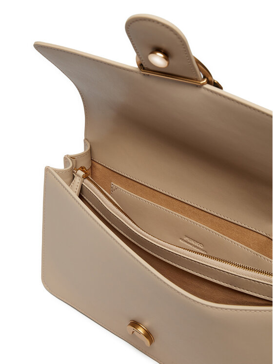 PINKO Soma Pinko Love One Classic Dc AI 24-25 PLTT 100941 A0F1 Bēšs