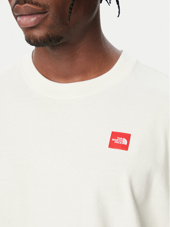 The North Face The North Face Camiseta Redbox NF0A8EG5QLI1 Crema Relaxed Fit