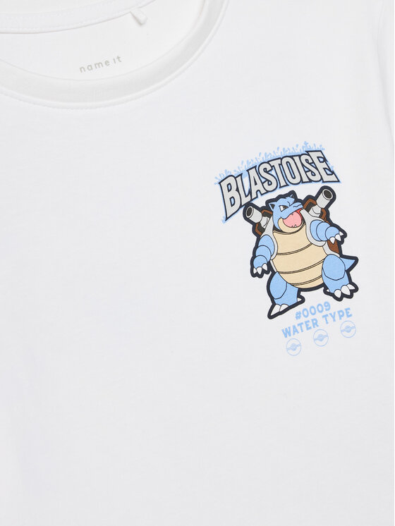 NAME IT NAME IT T-shirt Jatin POKEMON 13238539 Bianco Regular Fit