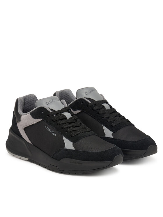 Calvin Klein Sneakersy Calvin Klein City Runner Laceup Ny-Su HM0HM02308 Čierna