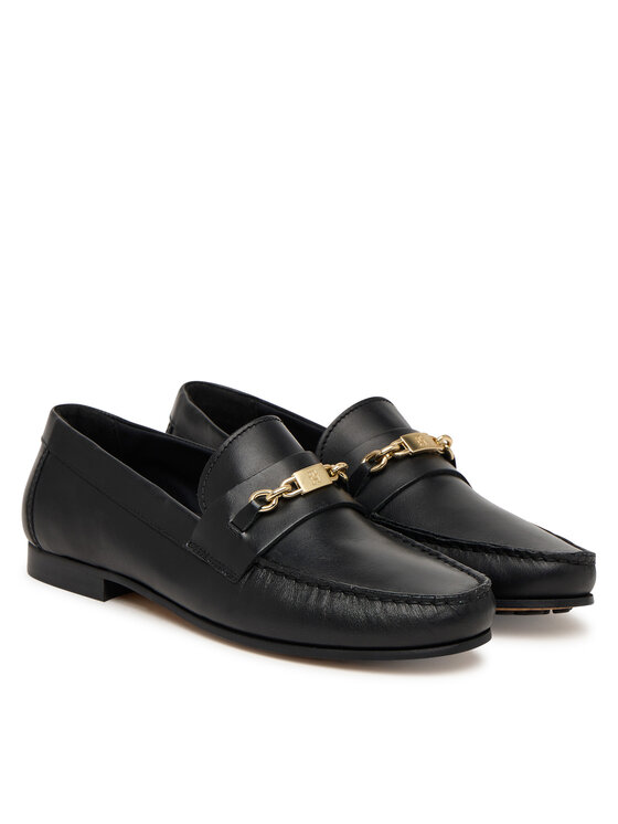 Tommy Hilfiger Lordsai Tommy Hilfiger Th Chain Leather Loafer FW0FW08956 Juoda