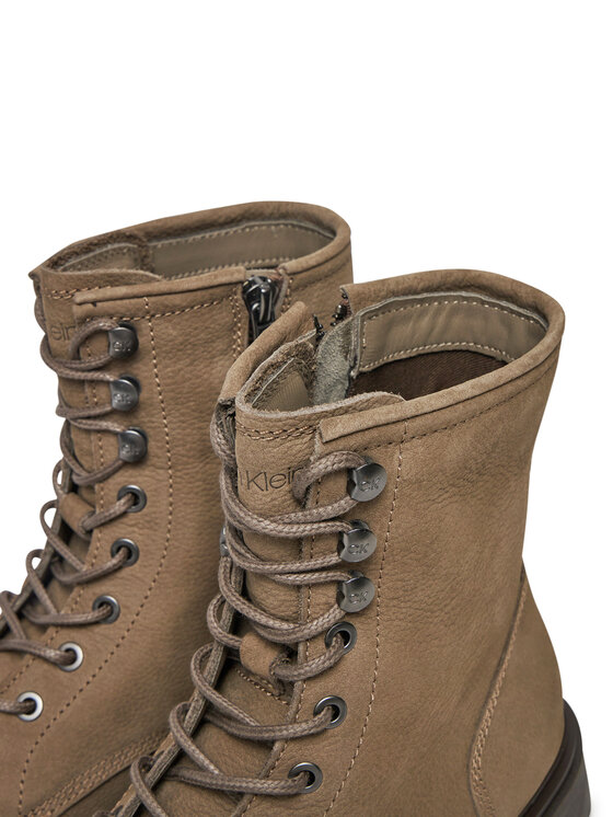 Calvin Klein Šnurovacia obuv Calvin Klein HM0HM01576 Béžová