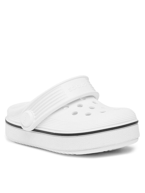 Crocs Шльопанці Crocs Crocs Crocband Clean Clog T 208479 Білий