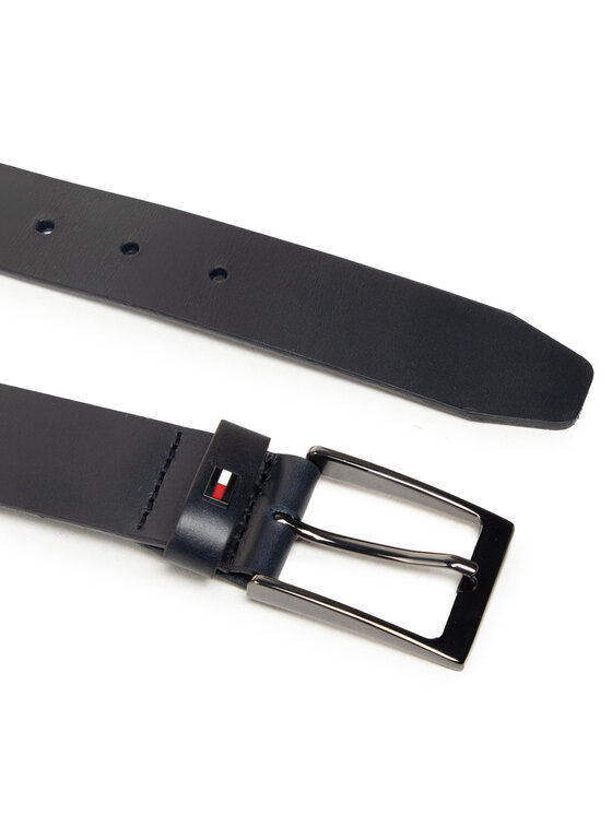 Tommy Hilfiger Vyriškas Diržas Tommy Hilfiger Layton 3.5 AM0AM07330 Tamsiai mėlyna