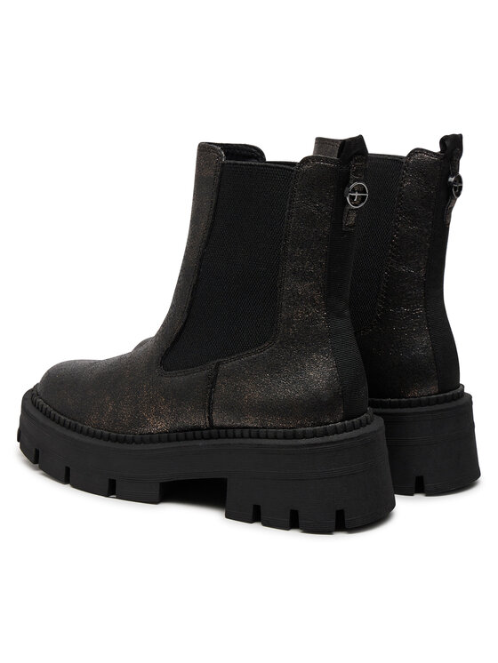 Tamaris Kotníková obuv s elastickým prvkem Tamaris 1-25485-43 Hnědá