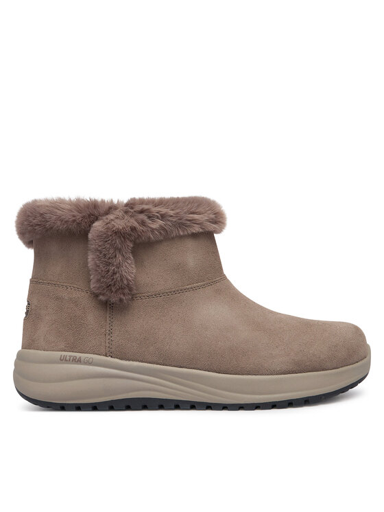 Skechers Снігоходи Skechers Waterproof Relaxed Fit: On-The-GO Stellar - Cozy Step 144745/DKTP Темно-коричневий