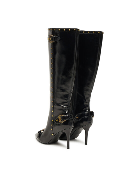 Versace Jeans Couture Чоботи Versace Jeans Couture 79VA3S58 ZSC35 Чорний