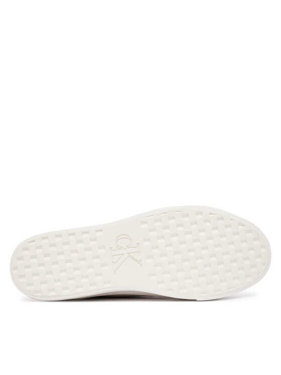 Calvin Klein Laisvalaikio batai Calvin Klein Vulc Flatf Laceup Suede HW0HW03088 Smėlio