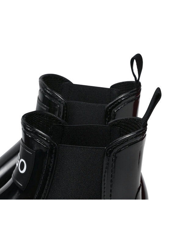 HUGO Cizme de cauciuc HUGO Tabita Rain Bootie 50461985 10222177 01 Negru