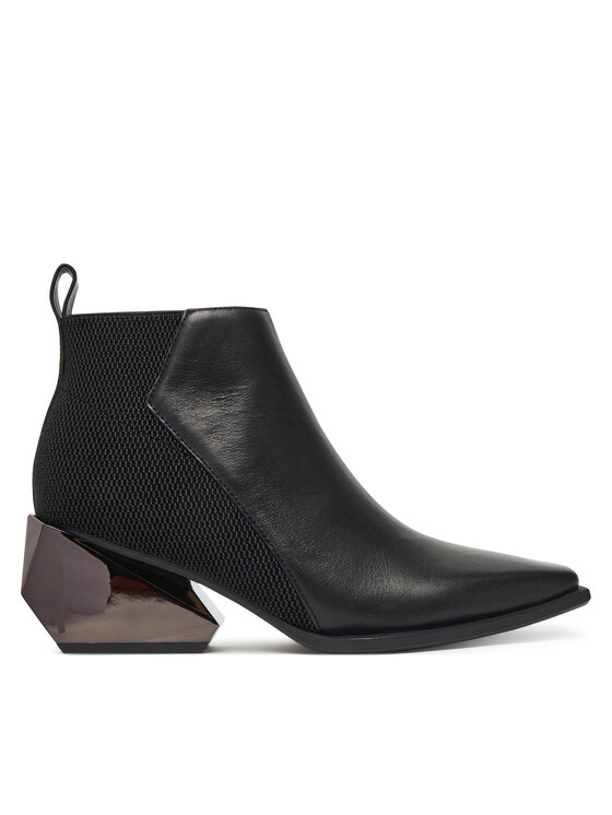 United Nude Ботильйони United Nude Ricky Mid 109500116 Чорний