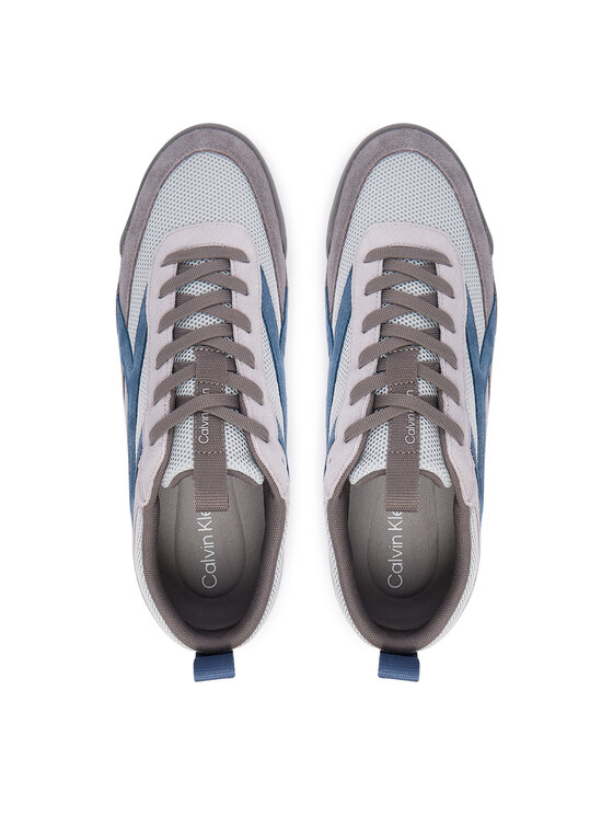 Calvin Klein Tenisice Calvin Klein Low Pro Runner Mix Mat HM0HM02208 Siva